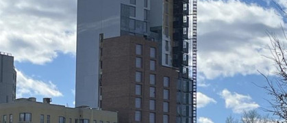 An image of the 17-story building at 2880 Jerome Avenue in the Bronx.